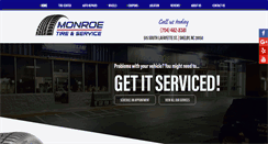 Desktop Screenshot of monroetire.com